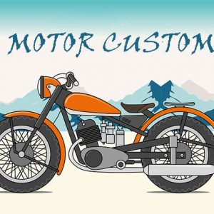 Aliran Custom (Modifikasi) Motor