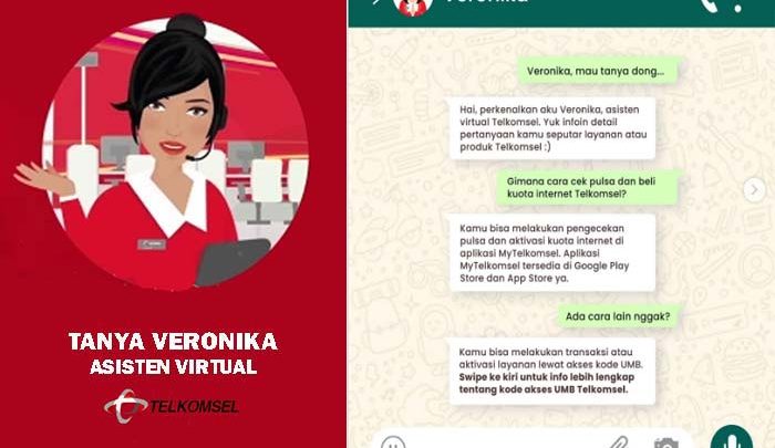 Veronika Asisten Virtual Telkomsel