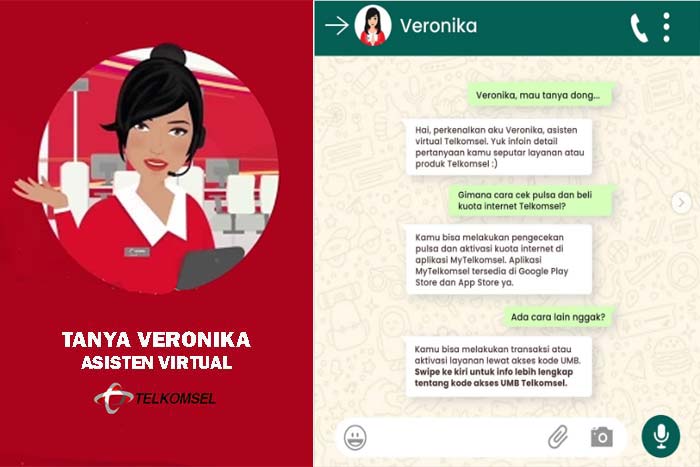 Veronika Asisten Virtual Telkomsel