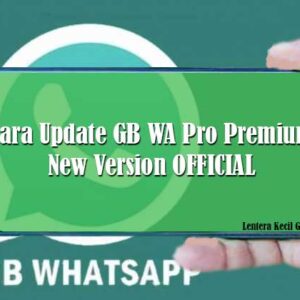 Cara Update GB WhatsApp
