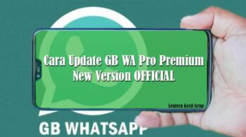 Cara Update GB WhatsApp