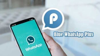 blue whatsapp plus
