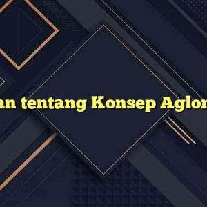 Catatan tentang Konsep Aglomerasi