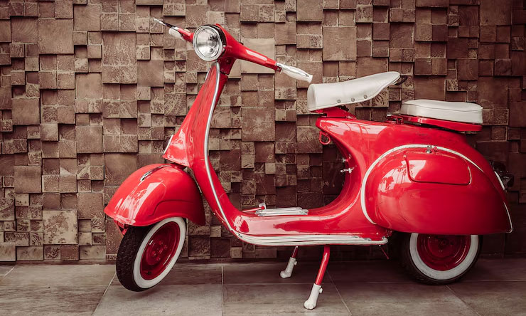 Desain Vespa Klasik